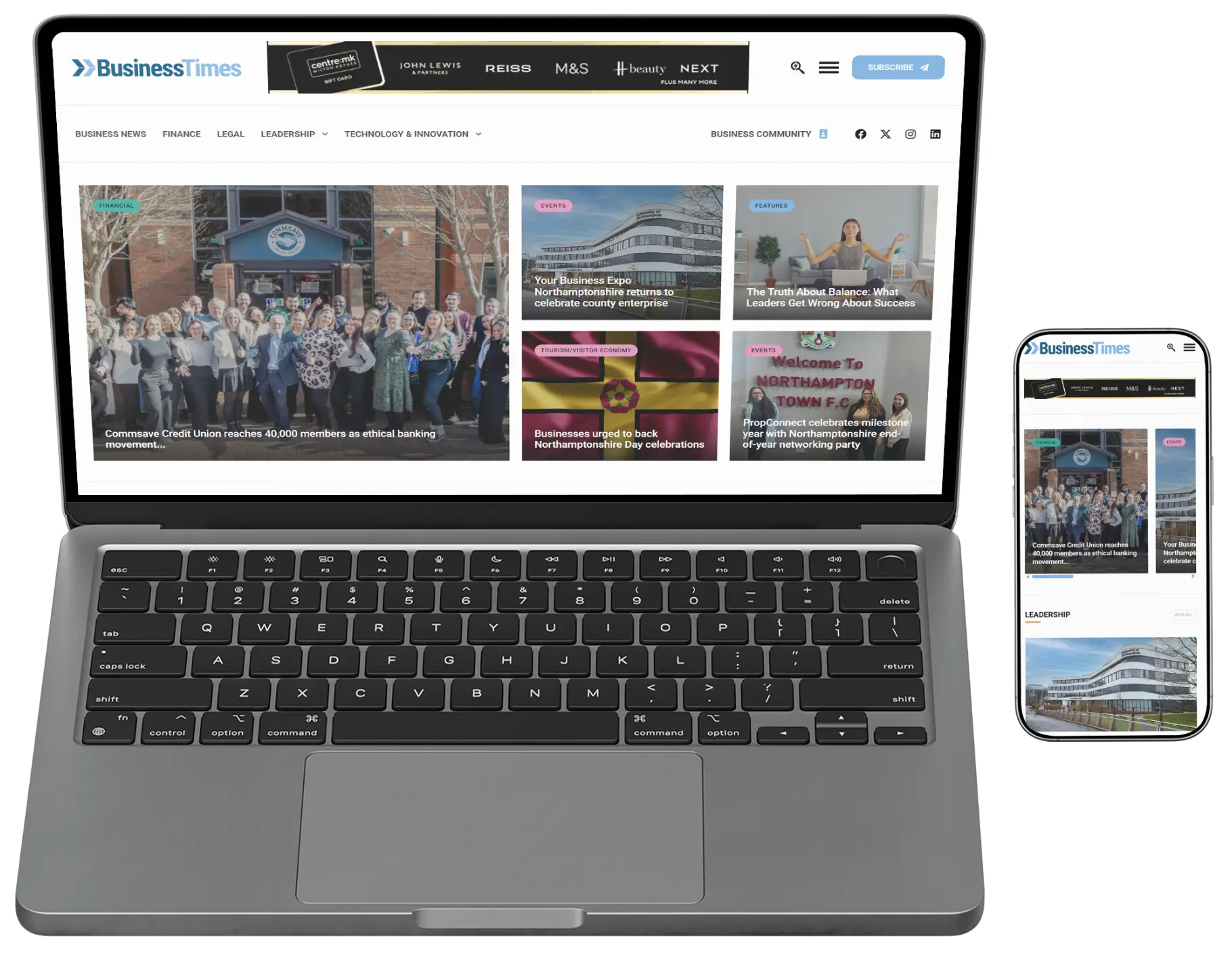 Business Times Subscriber Banner