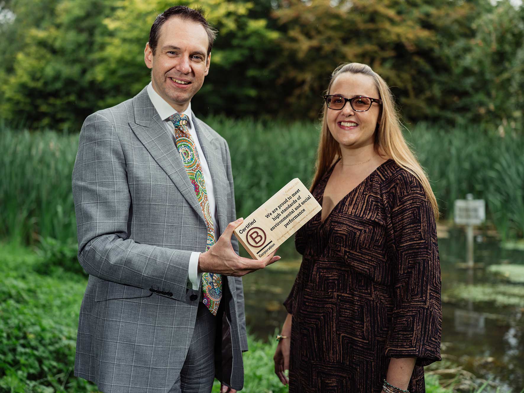 Daniel Lister and Marie Baker of Poppy Eco Hub
