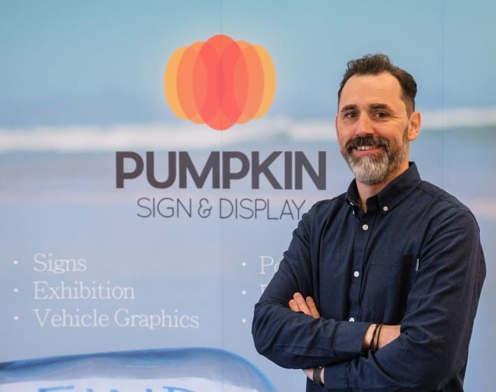 Pumpkin Sign & Display