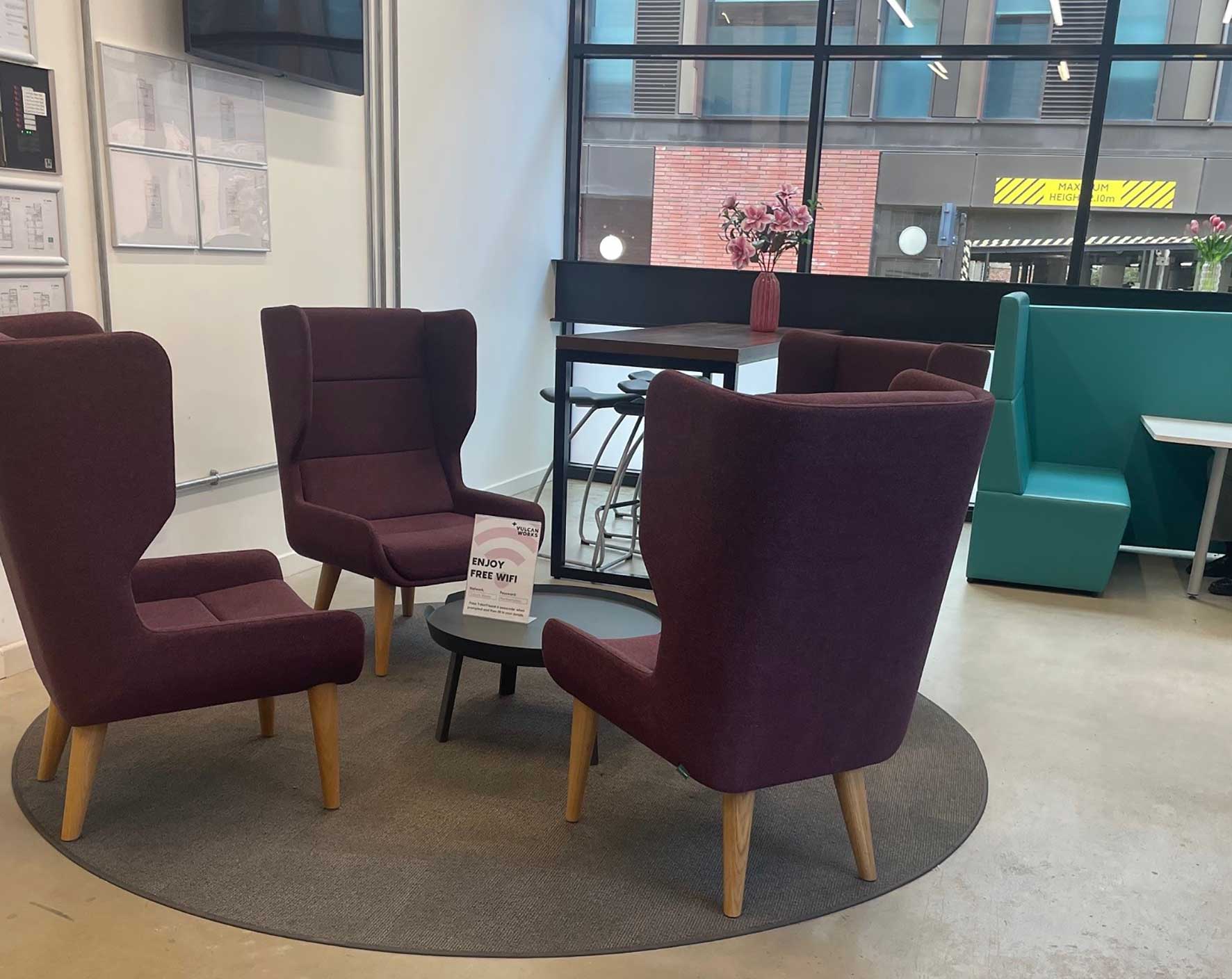 Flexible workspaces at Vulcan Works