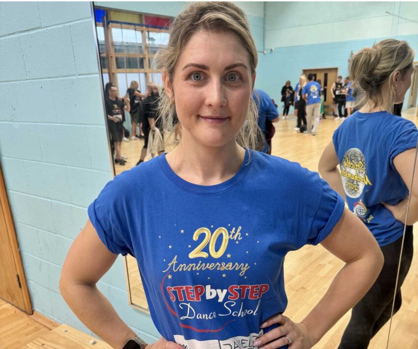 Silverstone Leasing accountant swaps spreadsheets for sequins in Strictly Northampton challenge