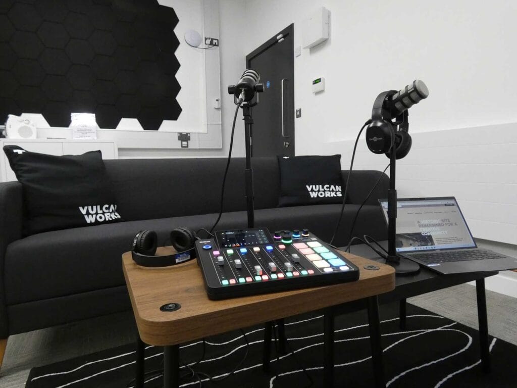 podcast studio Northampton