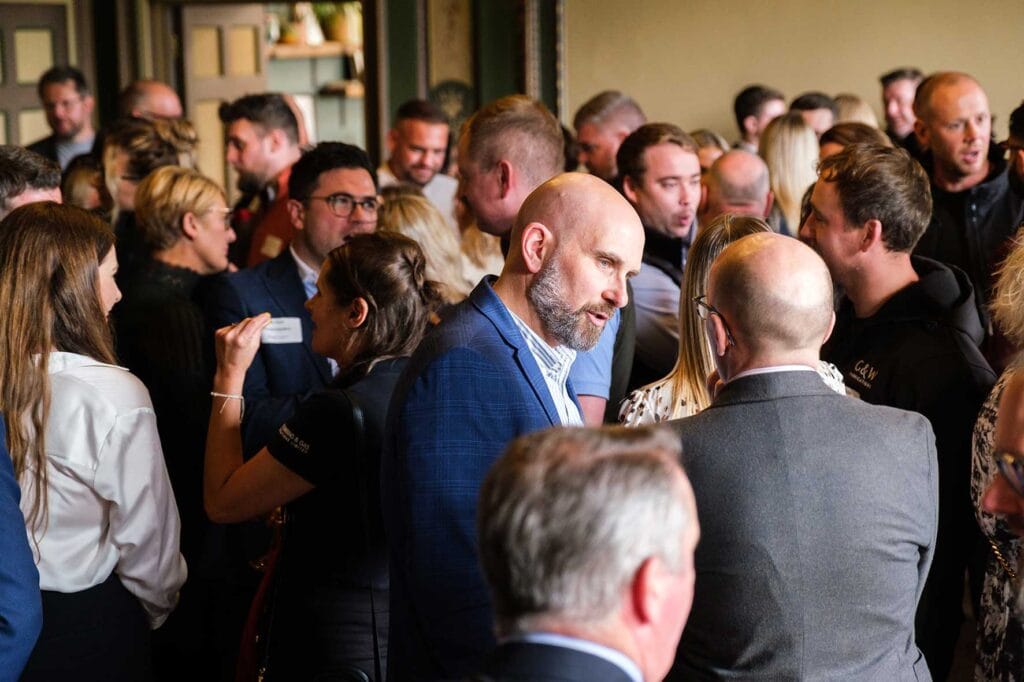 People talking at PropConnect