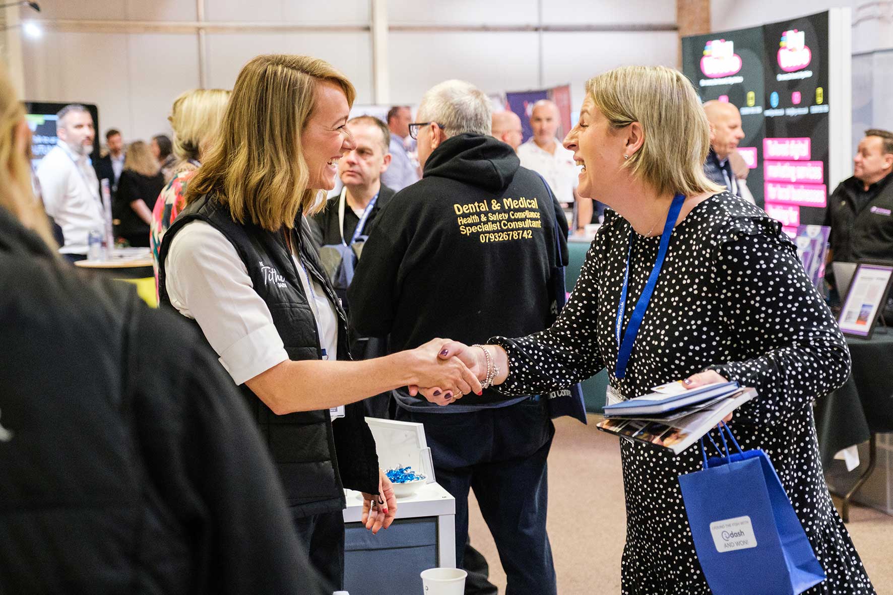 Shaking Hands at Your Business Expo