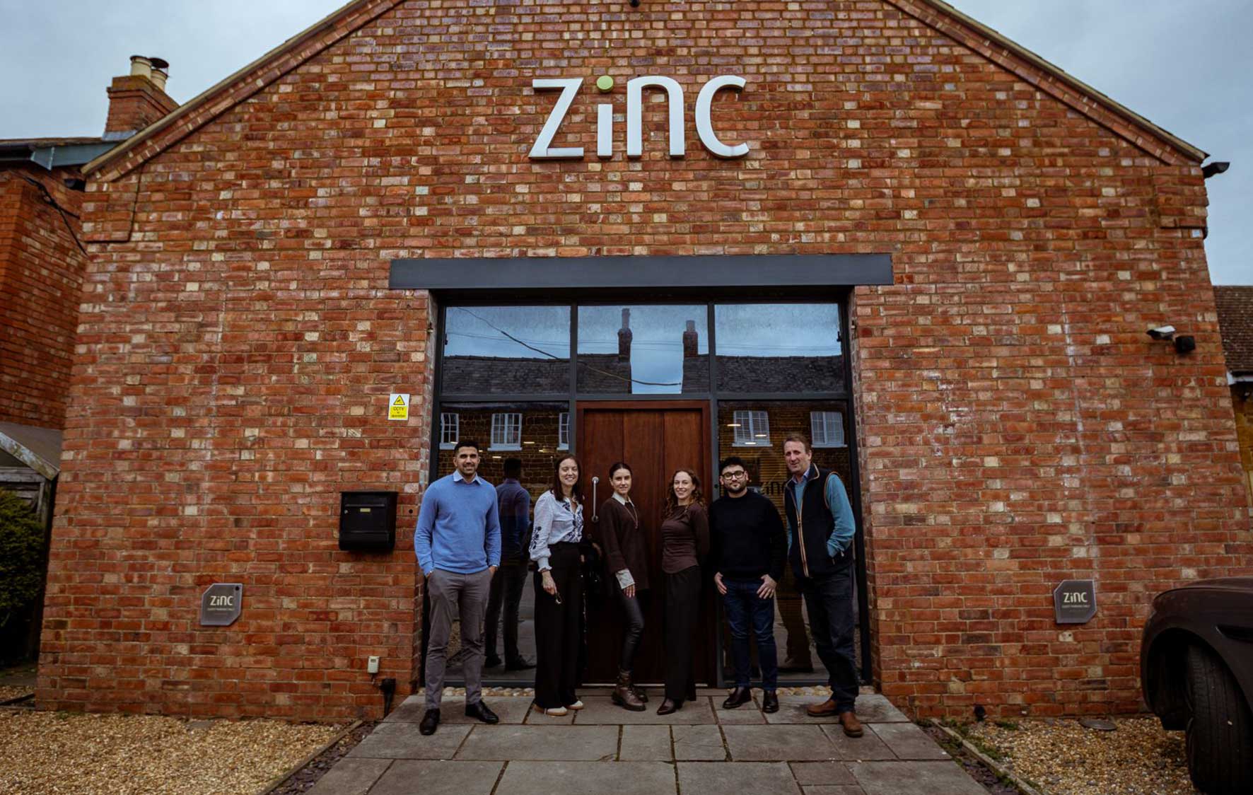 Haddonstone team visits Zinc Digital offices in Northamptonshire to support digital growth partnership