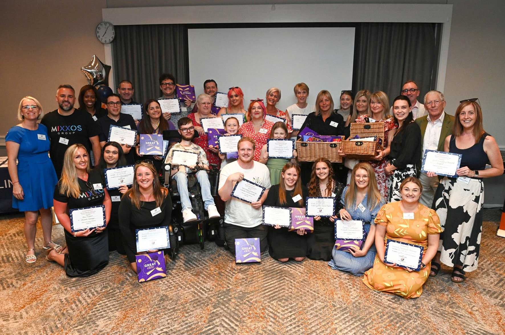 Award winners at the 2026 Franklins Solicitors £50 Challenge Awards