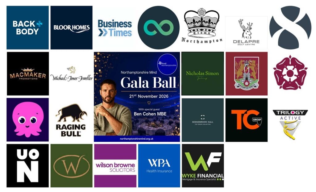 Collage of many brand logos in a grid, representing sponsors and partners.